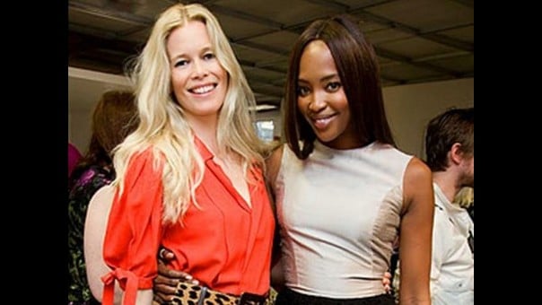 Interview with Claudia Schiffer and Naomi Campbell about GUESS