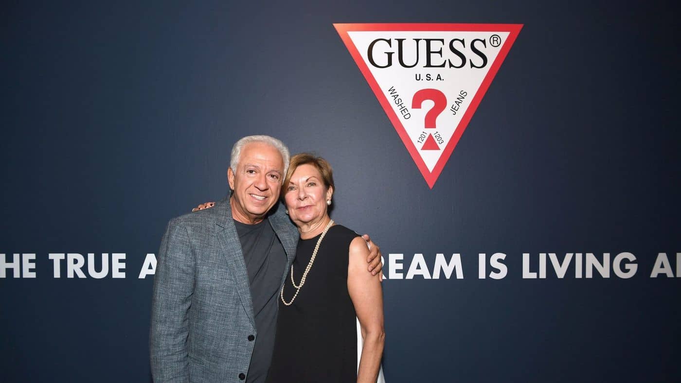 Paul Marciano and Barbara Bundy