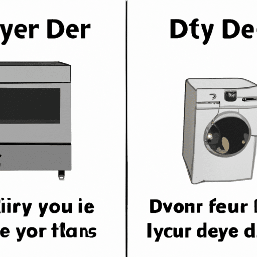 A comparison image of a DIY appliance repair vs a professional one